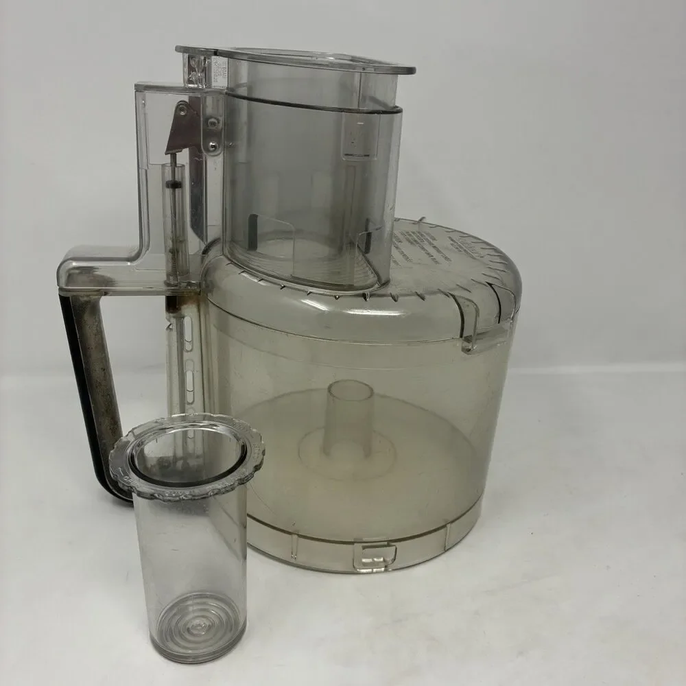 Cuisinart Prep 11 Plus DLC-2014 Food Processor Work Bowl w/ Lid, Pusher, Extras